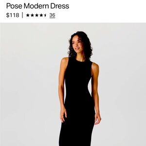 NWT Vuori Pose Modern Dress Size Medium